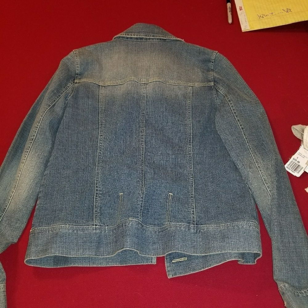 Vanity button down jean jacket size M, new with tags! - Picture 2 of 7